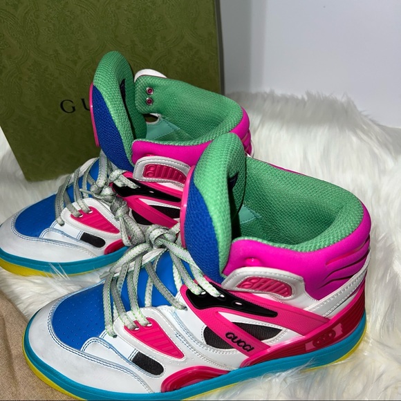 Gucci “”Host pick💖💖Basket high top sneakers - Picture 10 of 17
